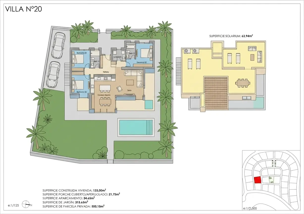 Plano Apartamento VillaB